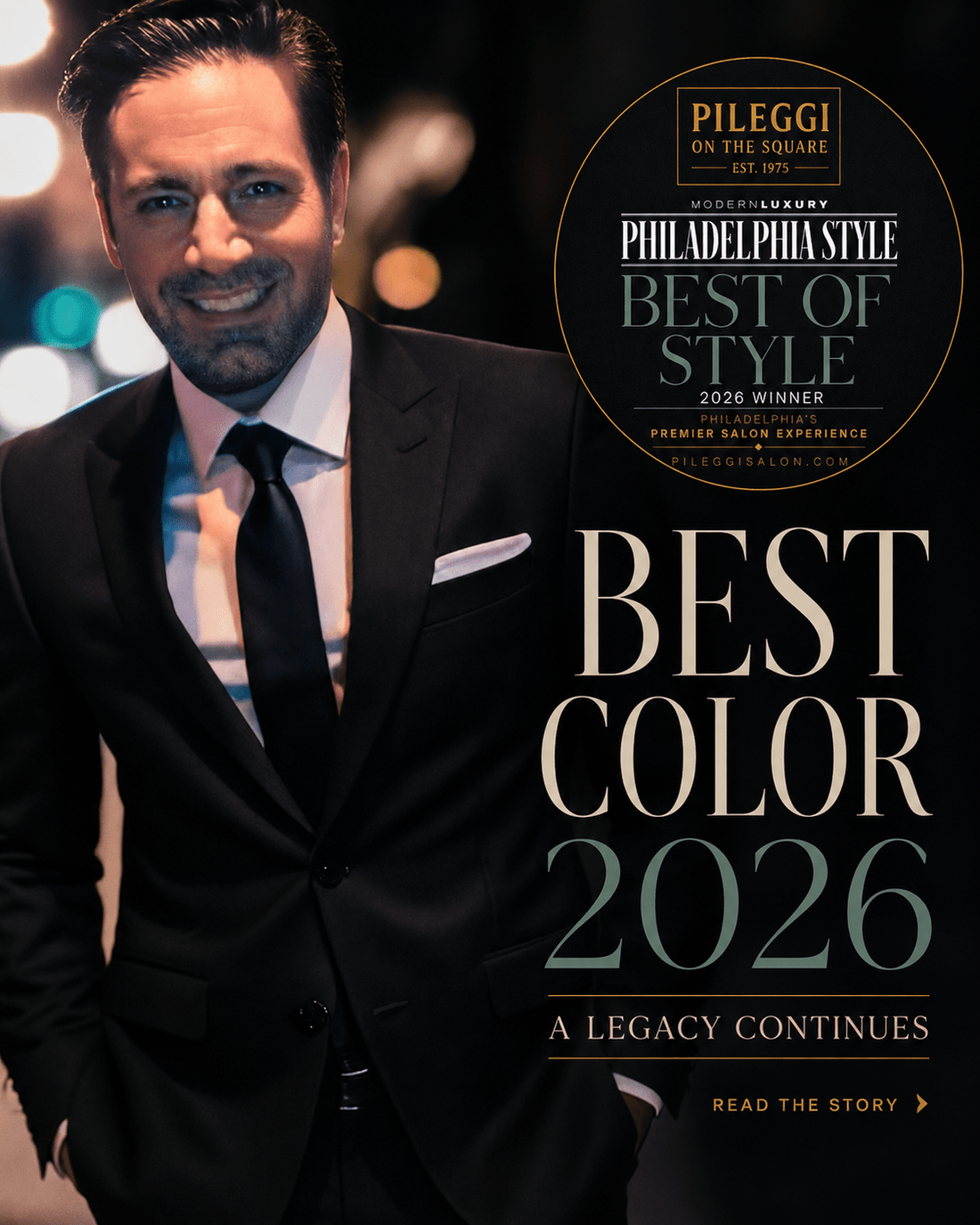 Pileggi Wins Best Color for 2026 - Pileggi on the Square Salon Powered by Gatto Salon Group