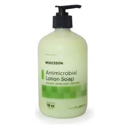 McKesson Antimicrobial Lotion Soap With Aloe 18 oz