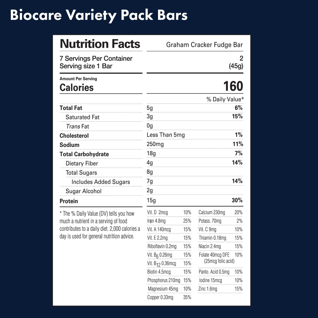 15G Protein Bars Variety Pack (7 - Count) - Pileggi on the Square Salon Powered by Gatto Salon Group