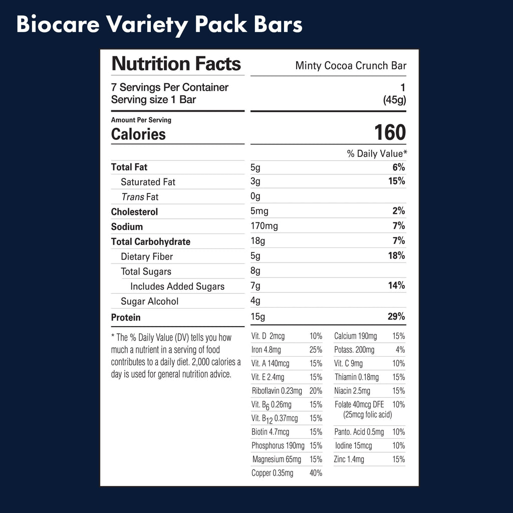 15G Protein Bars Variety Pack (7 - Count) - Pileggi on the Square Salon Powered by Gatto Salon Group