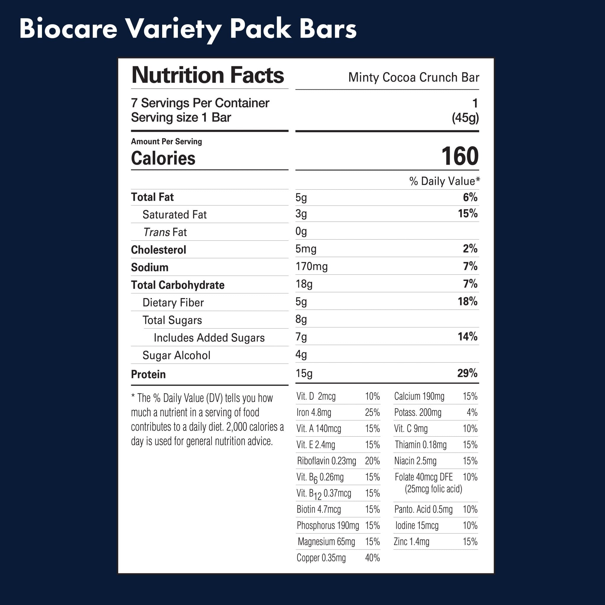 15G Protein Bars Variety Pack (7 - Count) - Pileggi on the Square Salon Powered by Gatto Salon Group