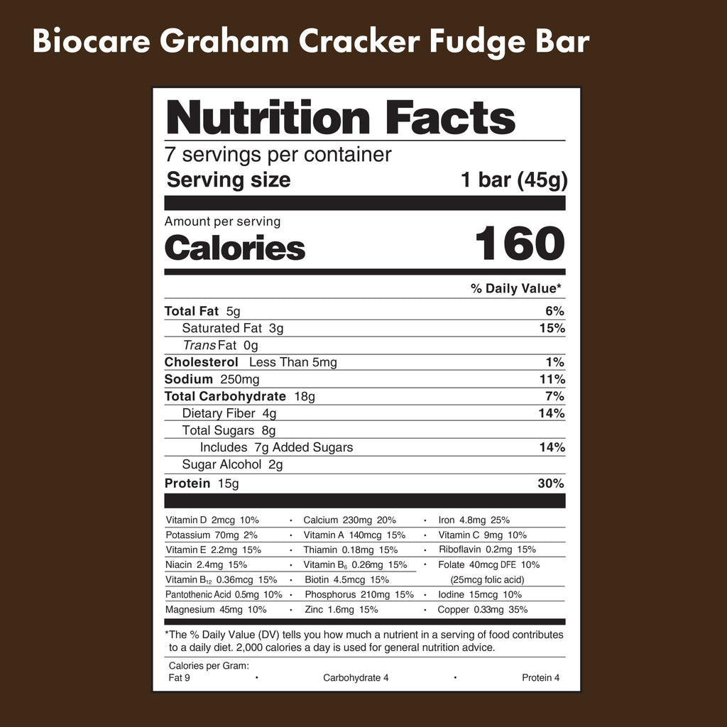 15G Protein Graham Cracker Fudge Bar - Pileggi on the Square Salon Powered by Gatto Salon Group