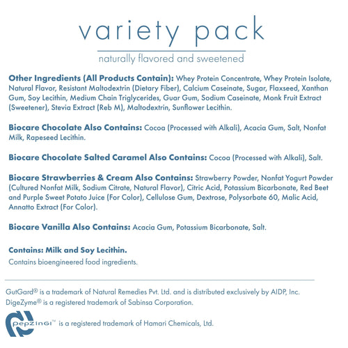 30G Protein Beverage Variety Pack (7 Servings) - Pileggi on the Square Salon Powered by Gatto Salon Group