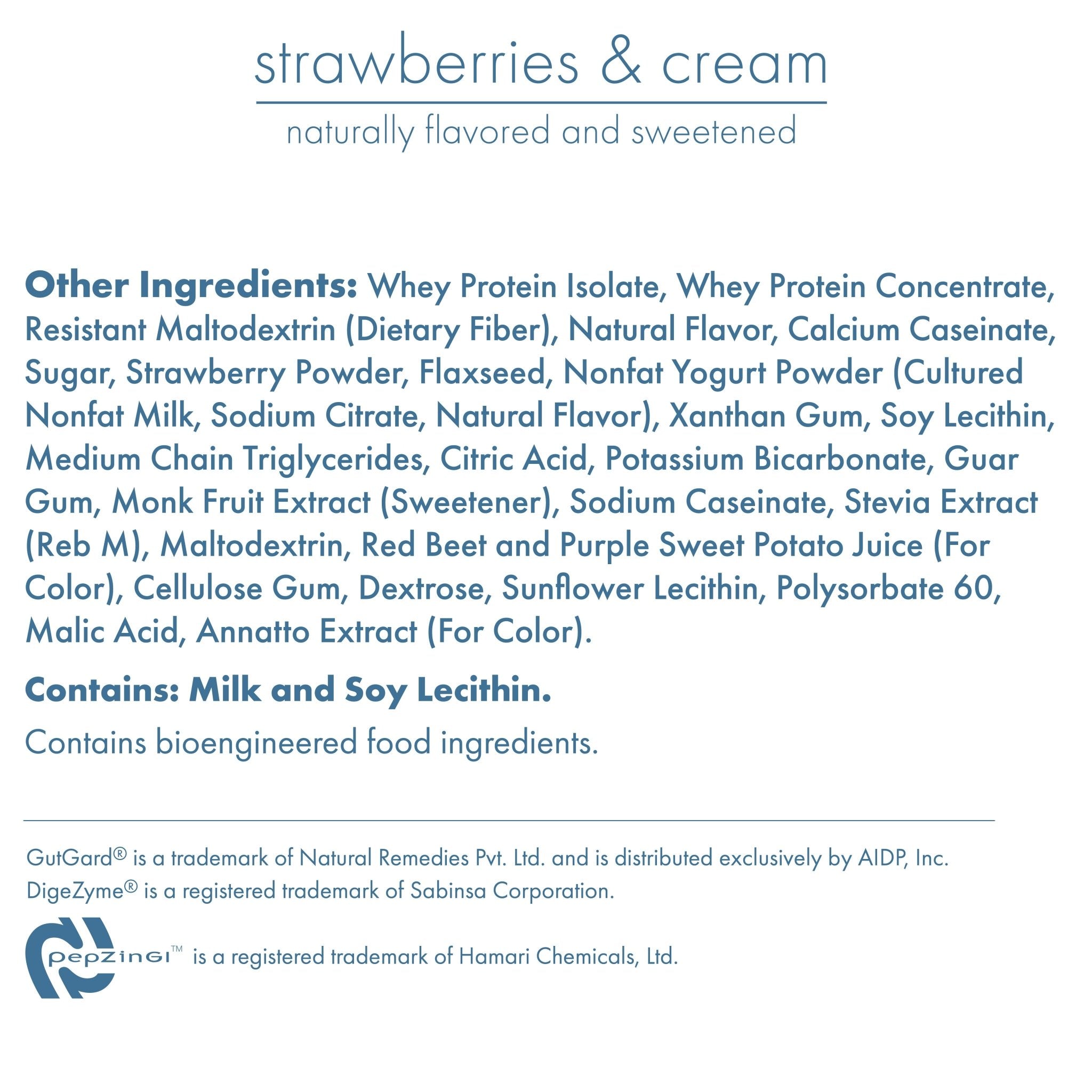 30G Protein Strawberries & Cream Biocare Dietary Beverage (14 - Count) - Pileggi on the Square Salon Powered by Gatto Salon Group