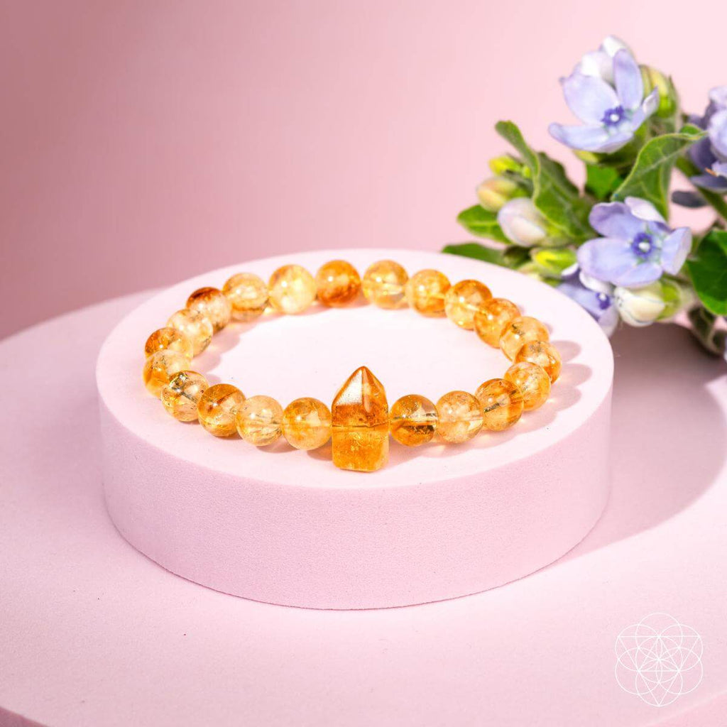 365 Days of Brilliance - Citrine Bracelet - Pileggi on the Square Salon Powered by Gatto Salon Group