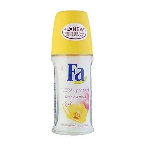 Fa Floral Protect Orchid And Viola Anti Perspirant Deodorant Roll On 50ml