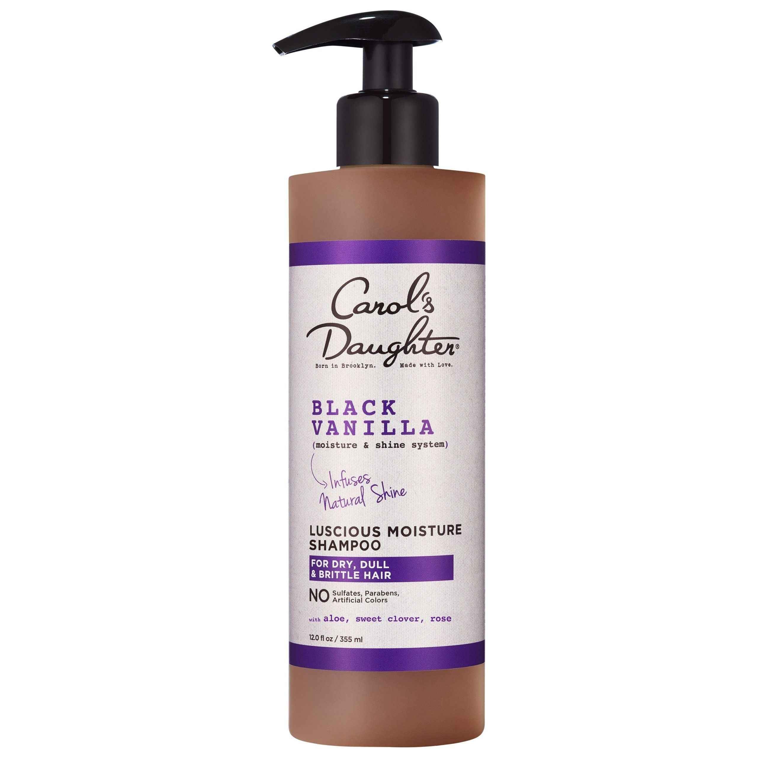 Carol's Daughter Black Vanilla Sulfate-Free Shampoo 12 Oz