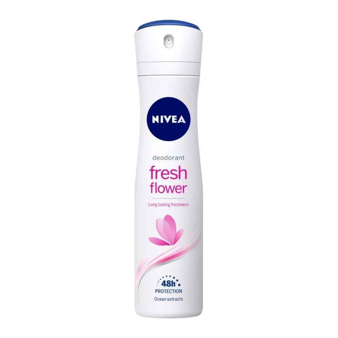 Nivea Fresh Flower Longlasting Freshness 48h Deodorant Spray 150ml
