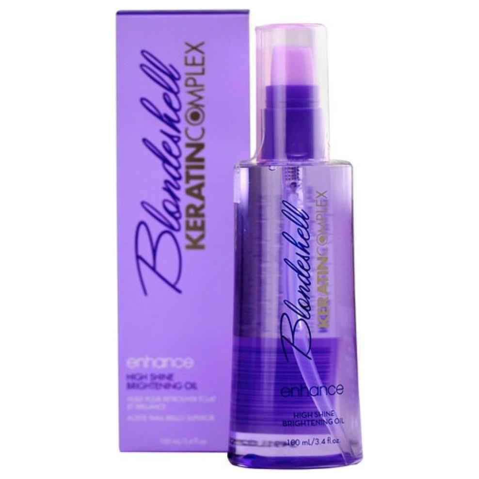 Keratin Complex Blondeshell Enhance High Shine Brightening Oil 3.4 Oz