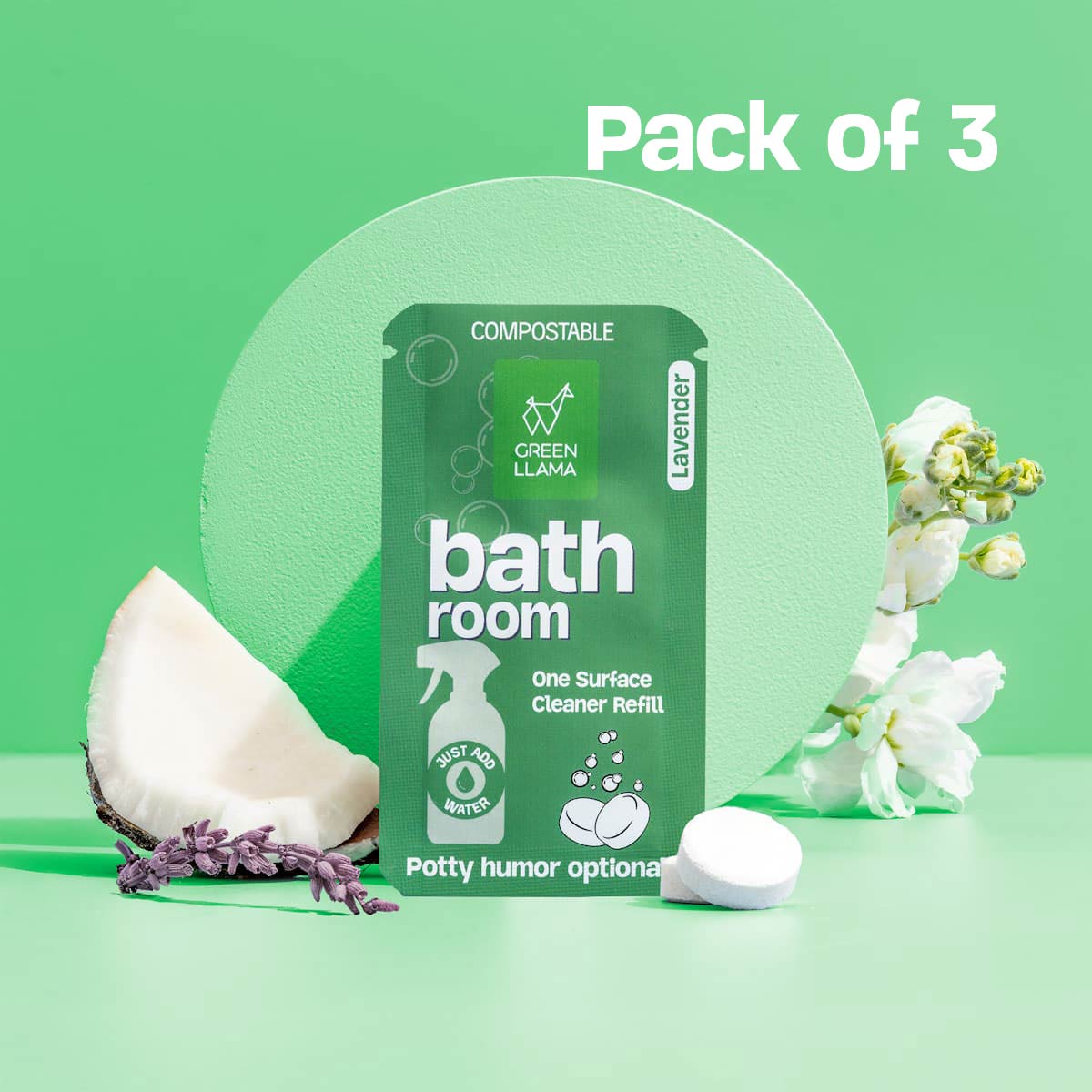 Bathroom Cleaner Refills - Lavender Fragrance PACK OF 3