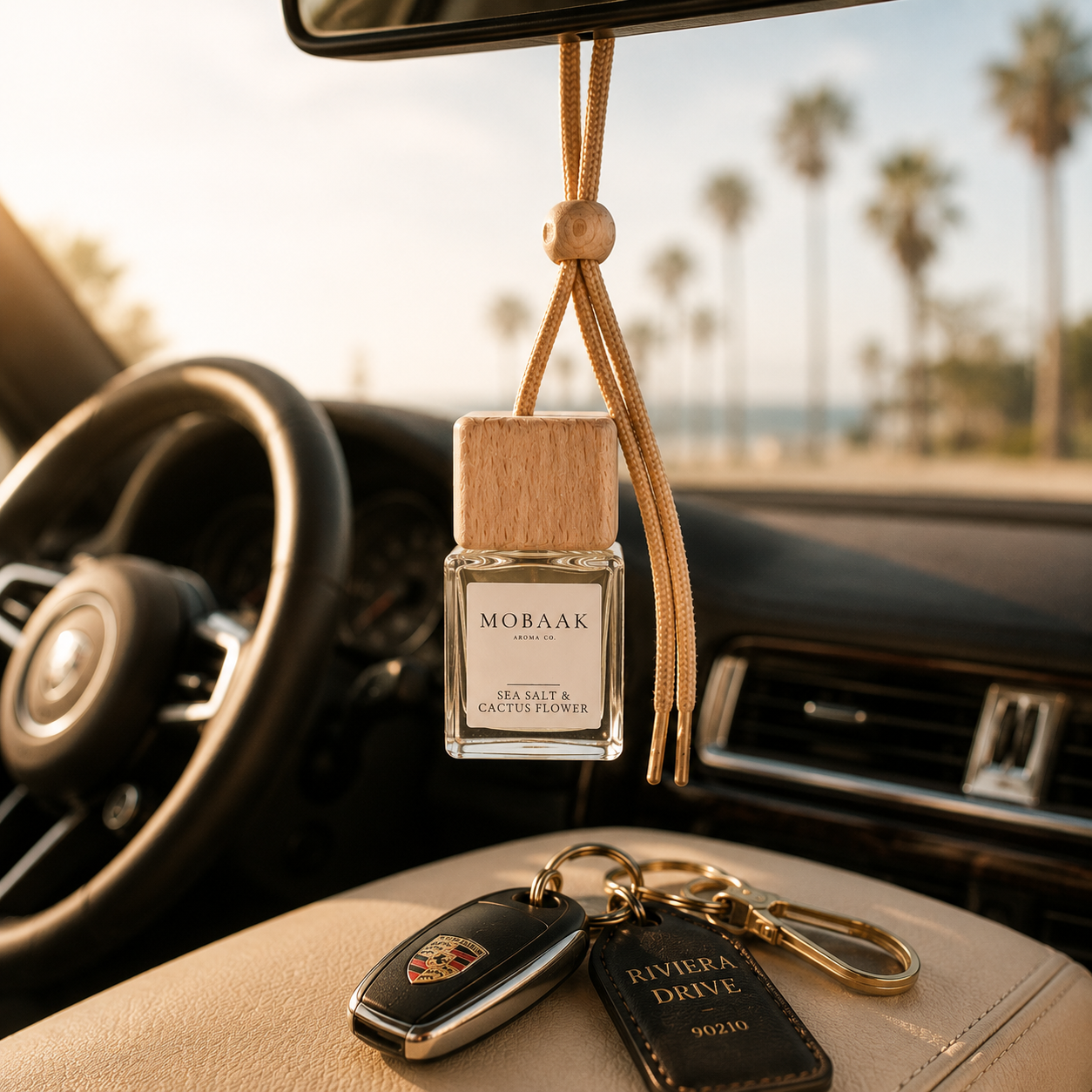 Sea Salt & Cactus Flower Car Diffuser