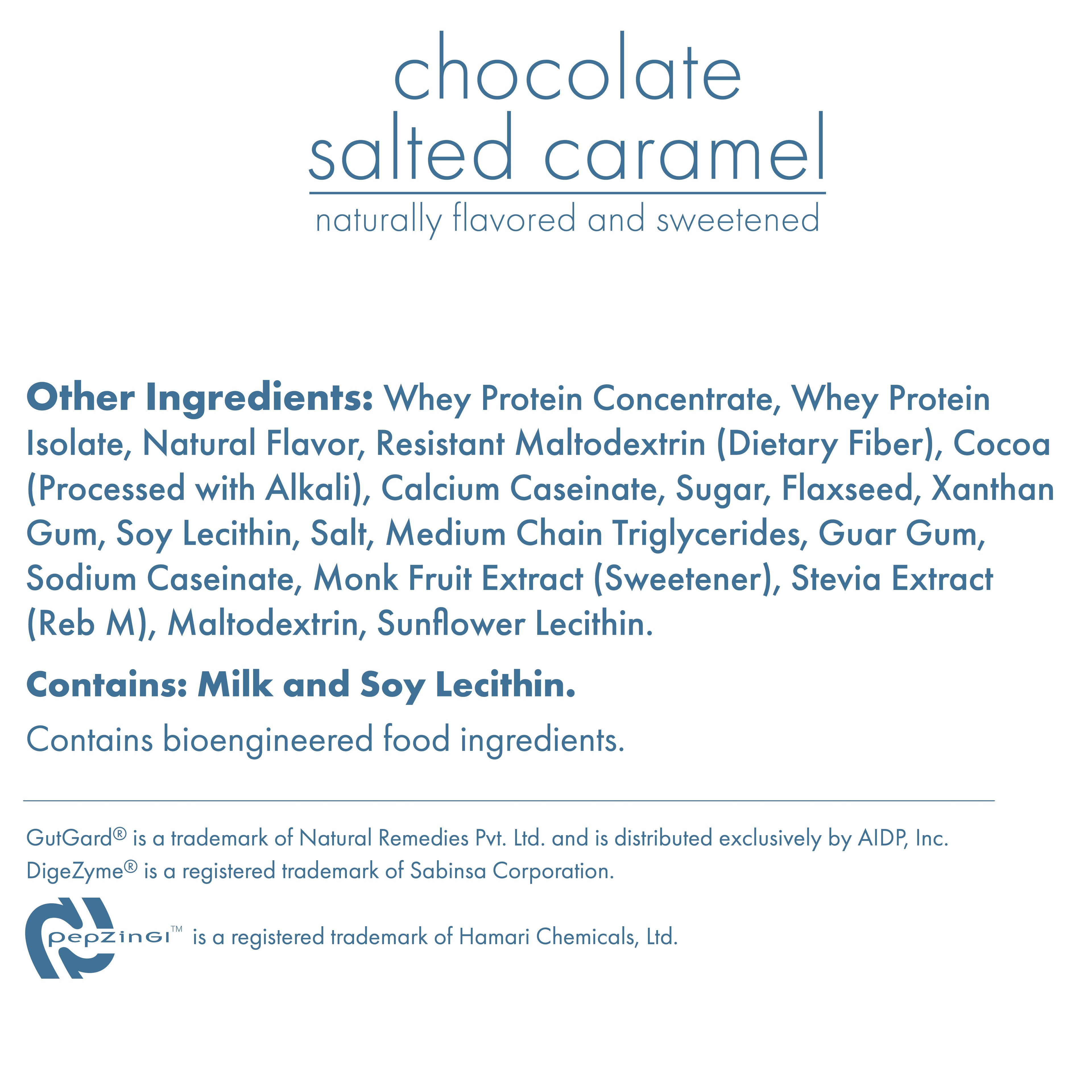 30G Protein Chocolate Salted Caramel Biocare Dietary Beverage (14 Servings)