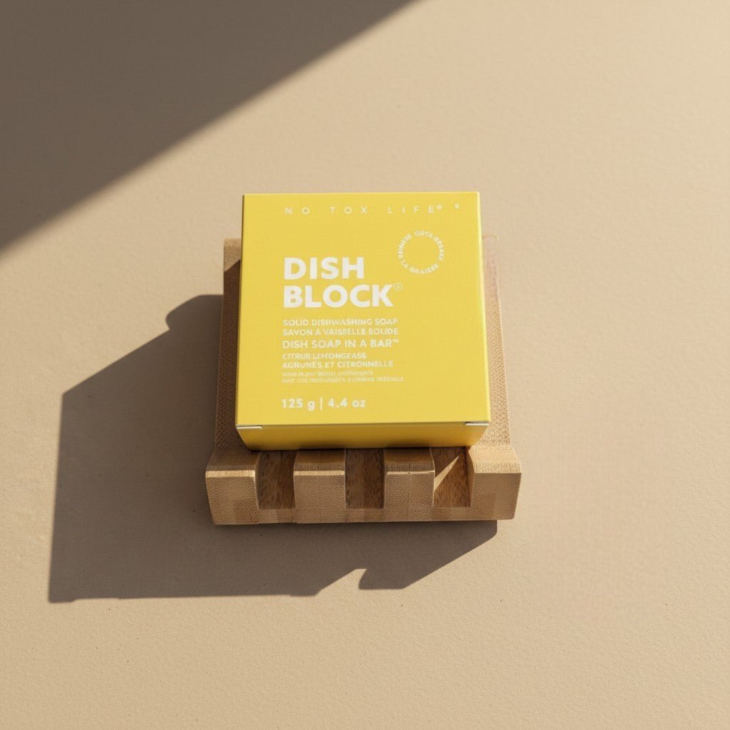 Angled Bamboo Soap Dish