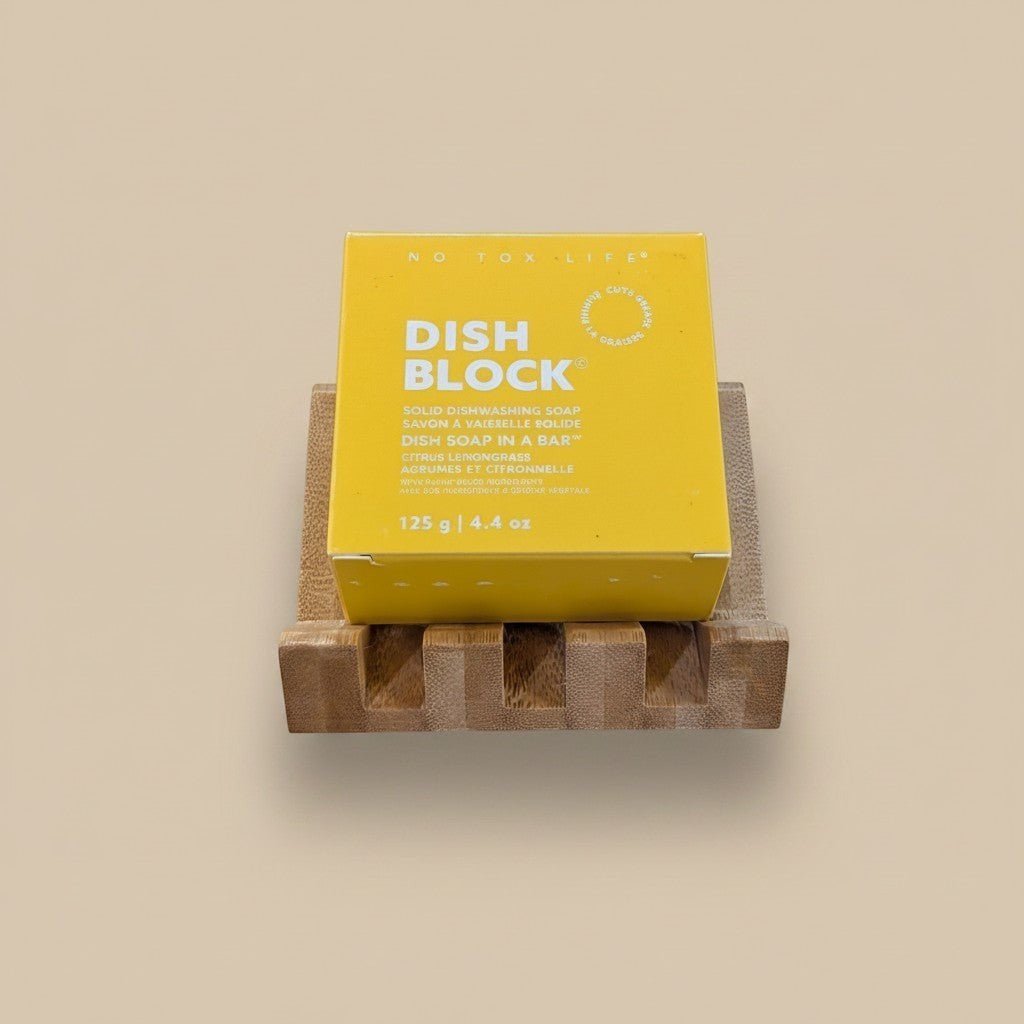 Angled Bamboo Soap Dish - Pileggi on the Square Salon Powered by Gatto Salon Group