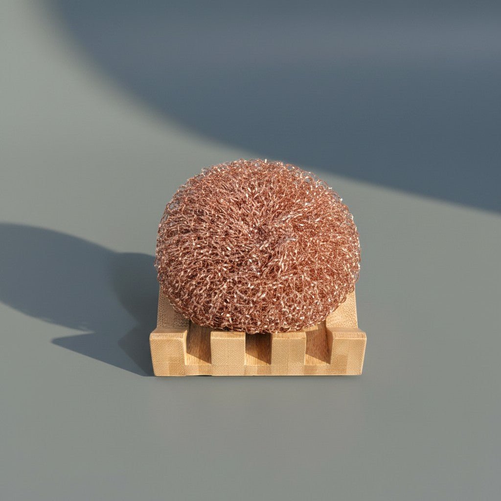 Angled Bamboo Soap Dish
