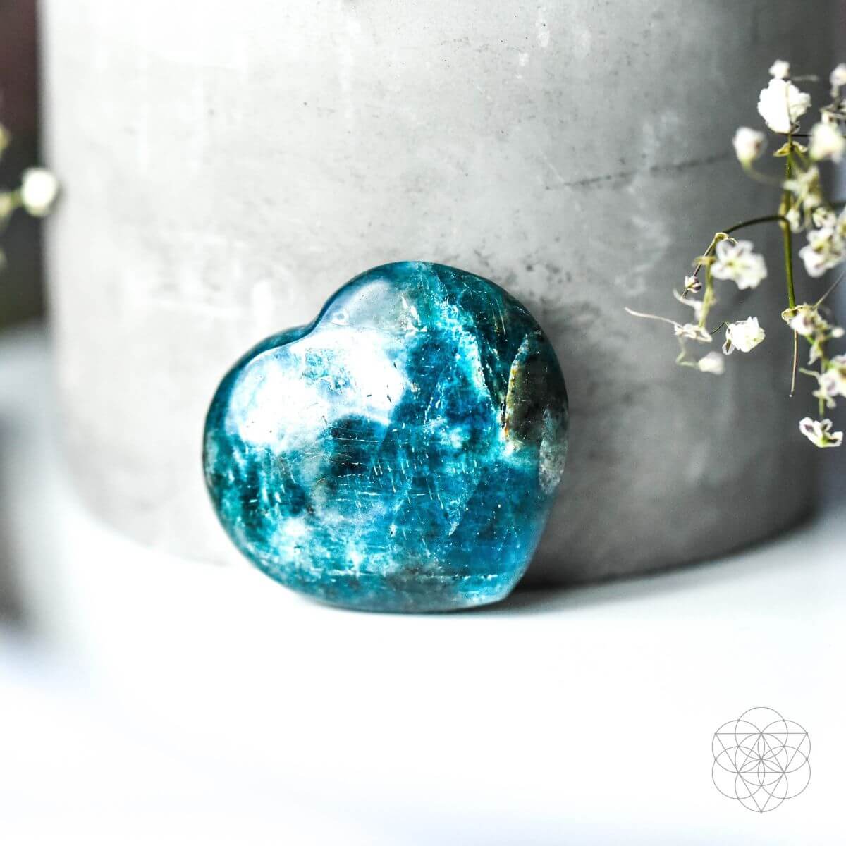 Apatite Heart of Positivity - Pileggi on the Square Salon Powered by Gatto Salon Group