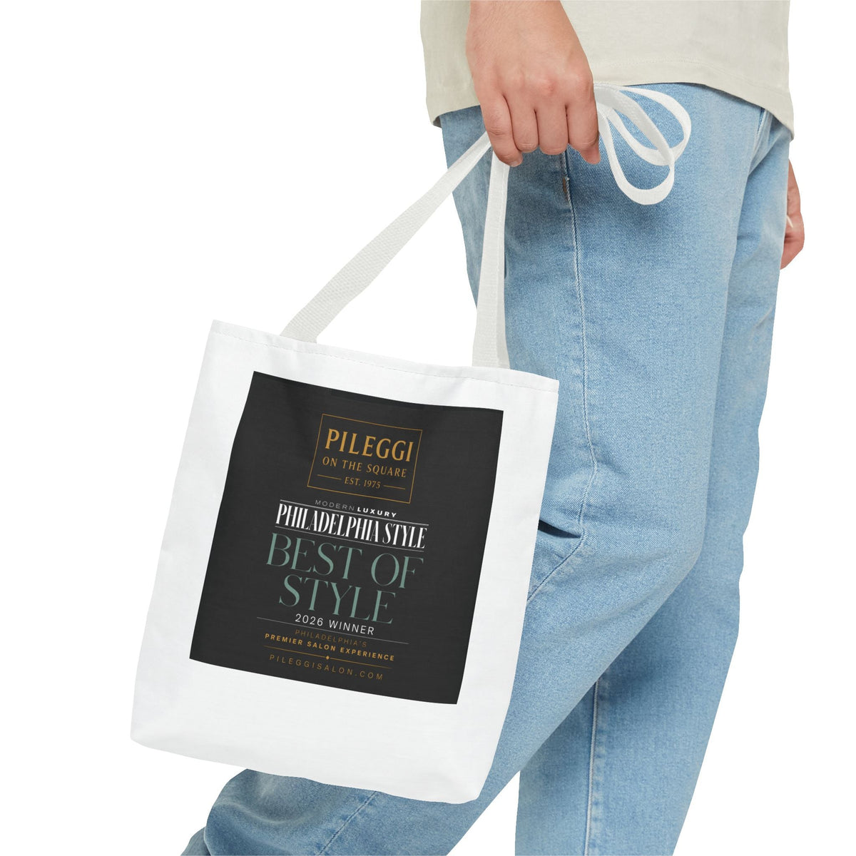 Award-Winner Best of Style Tote Bag - Pileggi on the Square Salon Powered by Gatto Salon Group