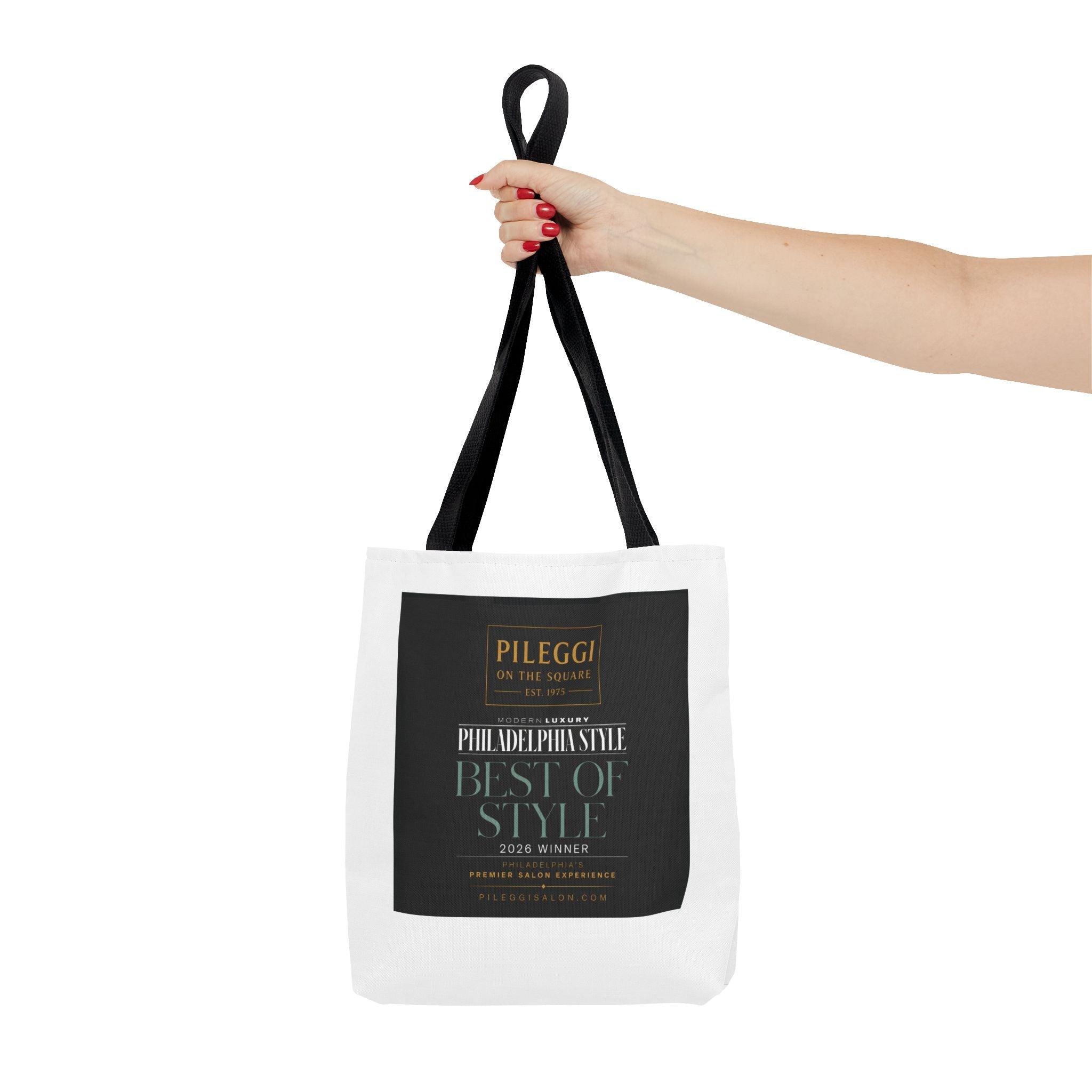 Award-Winner Best of Style Tote Bag - Pileggi on the Square Salon Powered by Gatto Salon Group