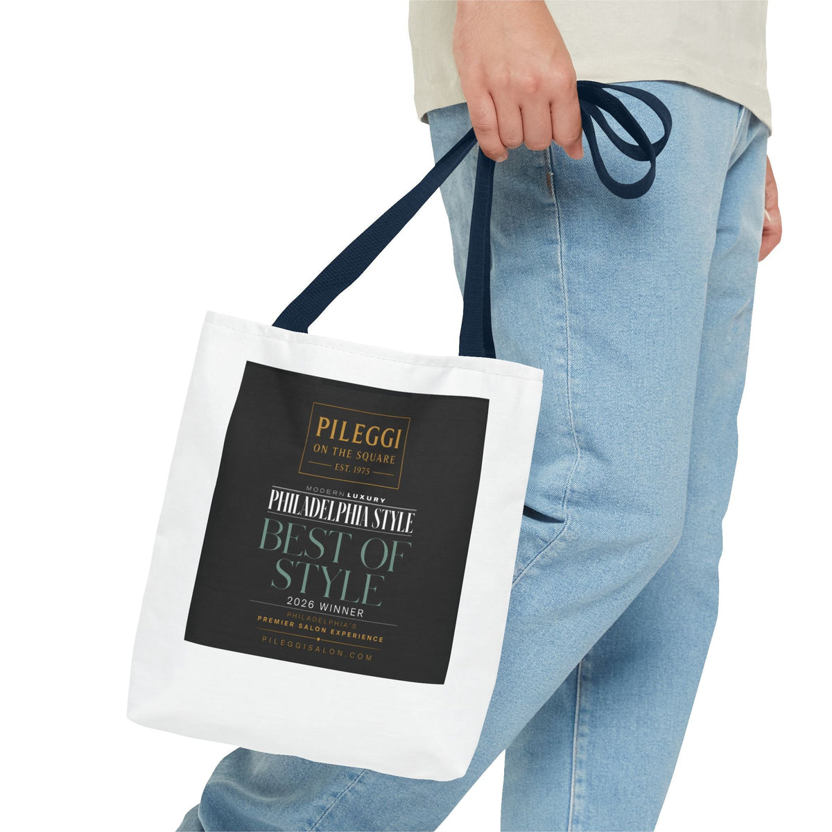 Award-Winner Best of Style Tote Bag - Pileggi on the Square Salon Powered by Gatto Salon Group