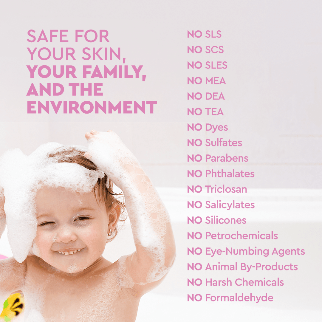Baby Bubble Bath (Hypoallergenic) - Pileggi on the Square Salon Powered by Gatto Salon Group