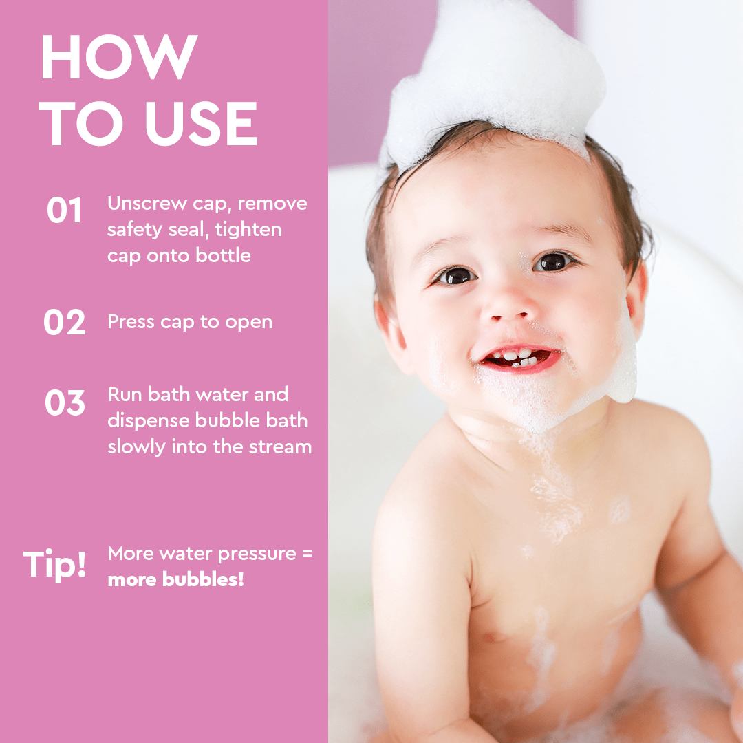 Baby Bubble Bath (Hypoallergenic) - Pileggi on the Square Salon Powered by Gatto Salon Group