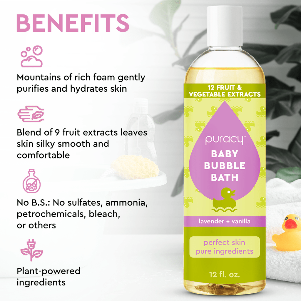Baby Bubble Bath (Hypoallergenic) - Pileggi on the Square Salon Powered by Gatto Salon Group