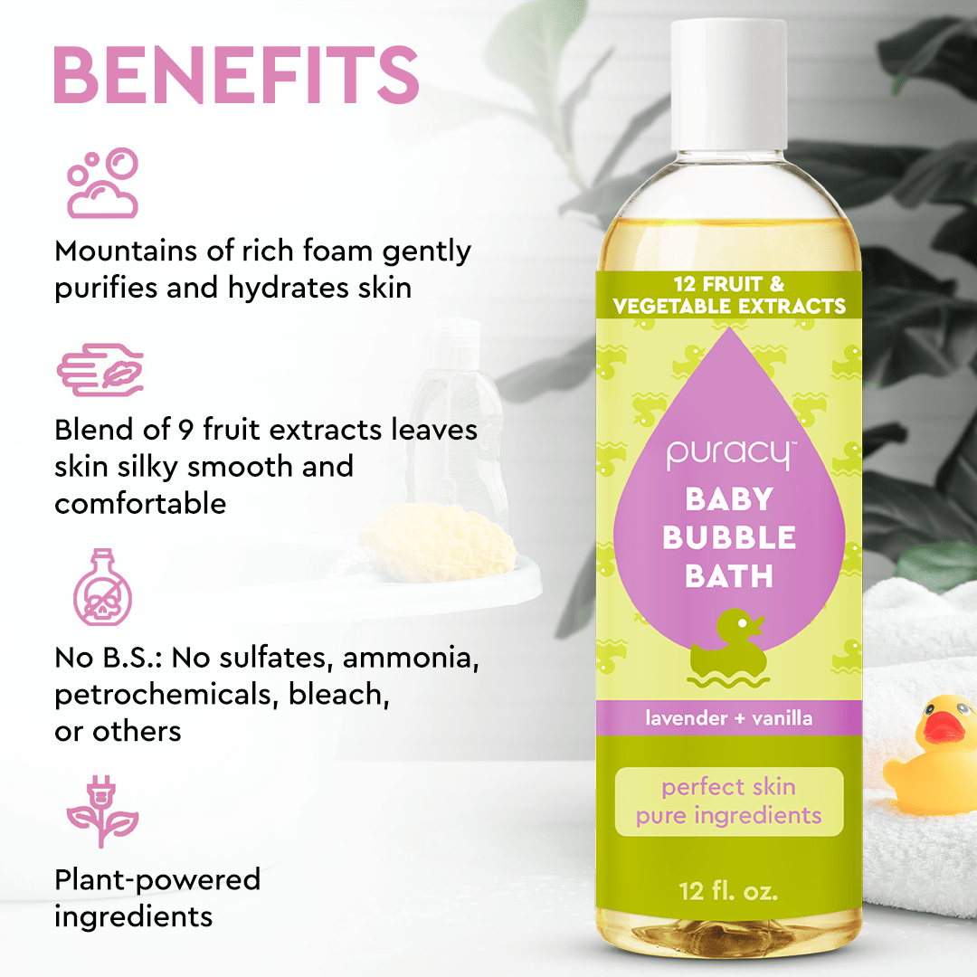 Baby Bubble Bath (Hypoallergenic) - Pileggi on the Square Salon Powered by Gatto Salon Group