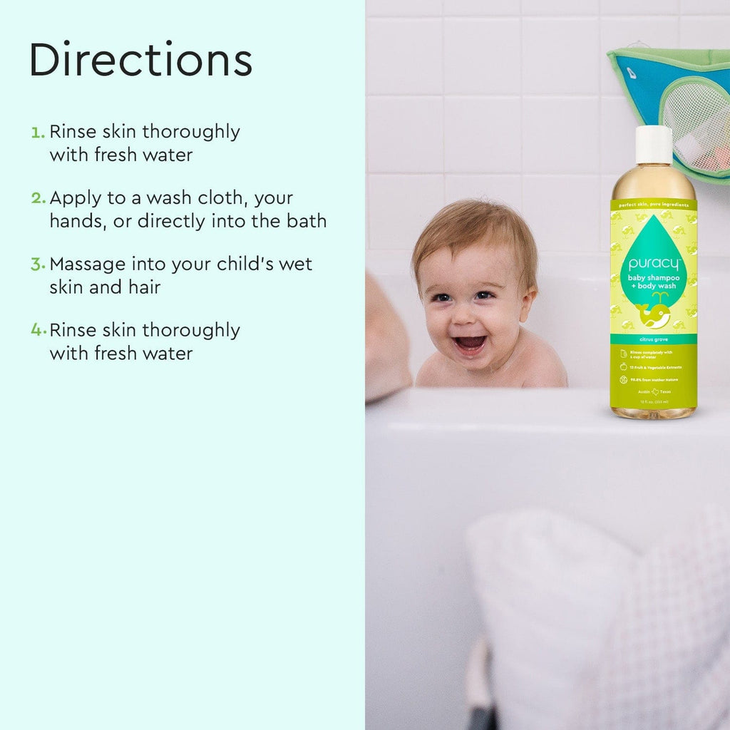 Baby Shampoo & Body Wash (Tear - Free) - Pileggi on the Square Salon Powered by Gatto Salon Group
