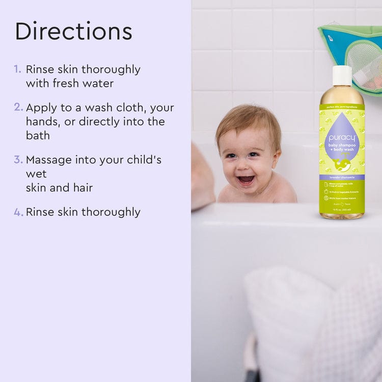 Baby Shampoo & Body Wash (Tear - Free) - Pileggi on the Square Salon Powered by Gatto Salon Group
