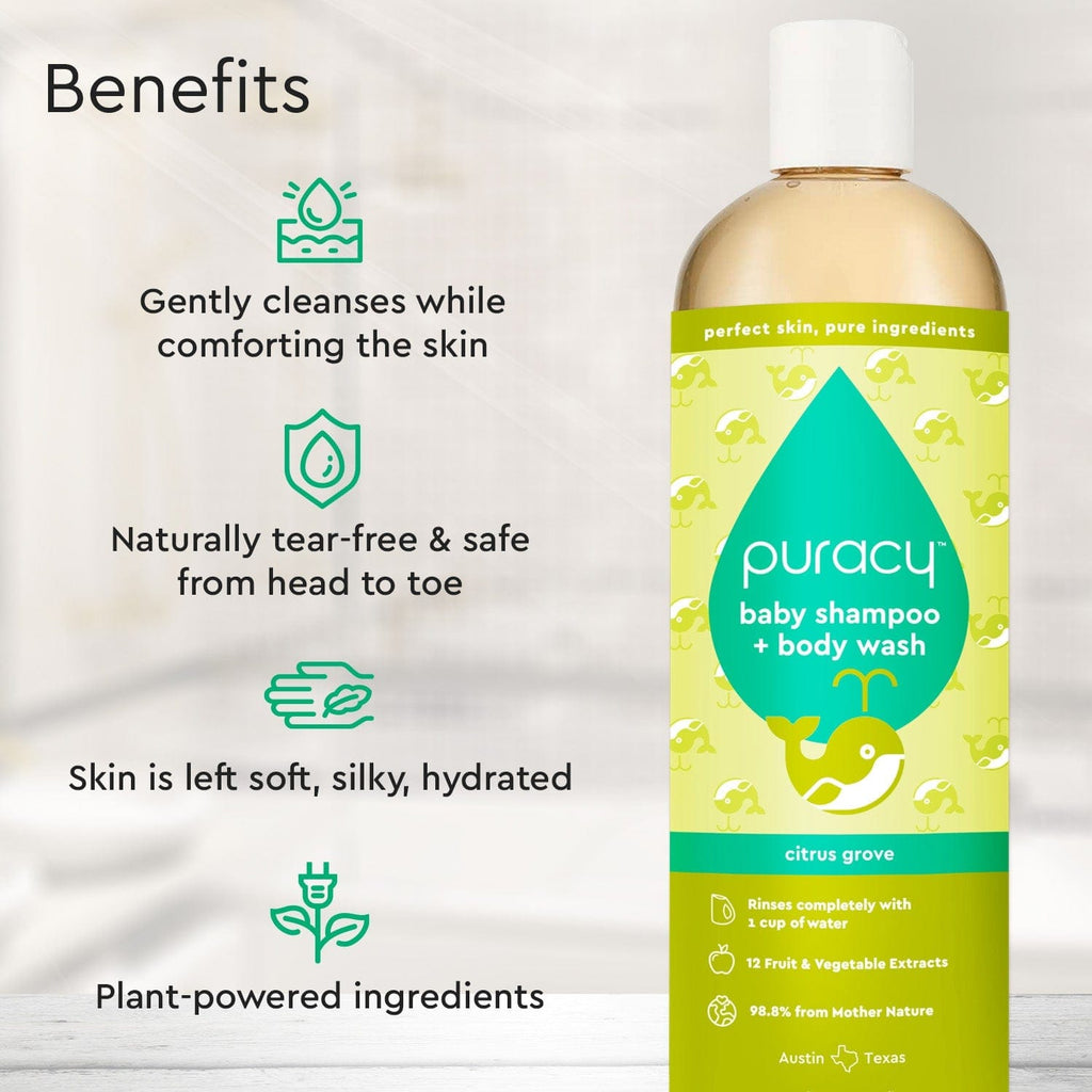 Baby Shampoo & Body Wash (Tear - Free) - Pileggi on the Square Salon Powered by Gatto Salon Group