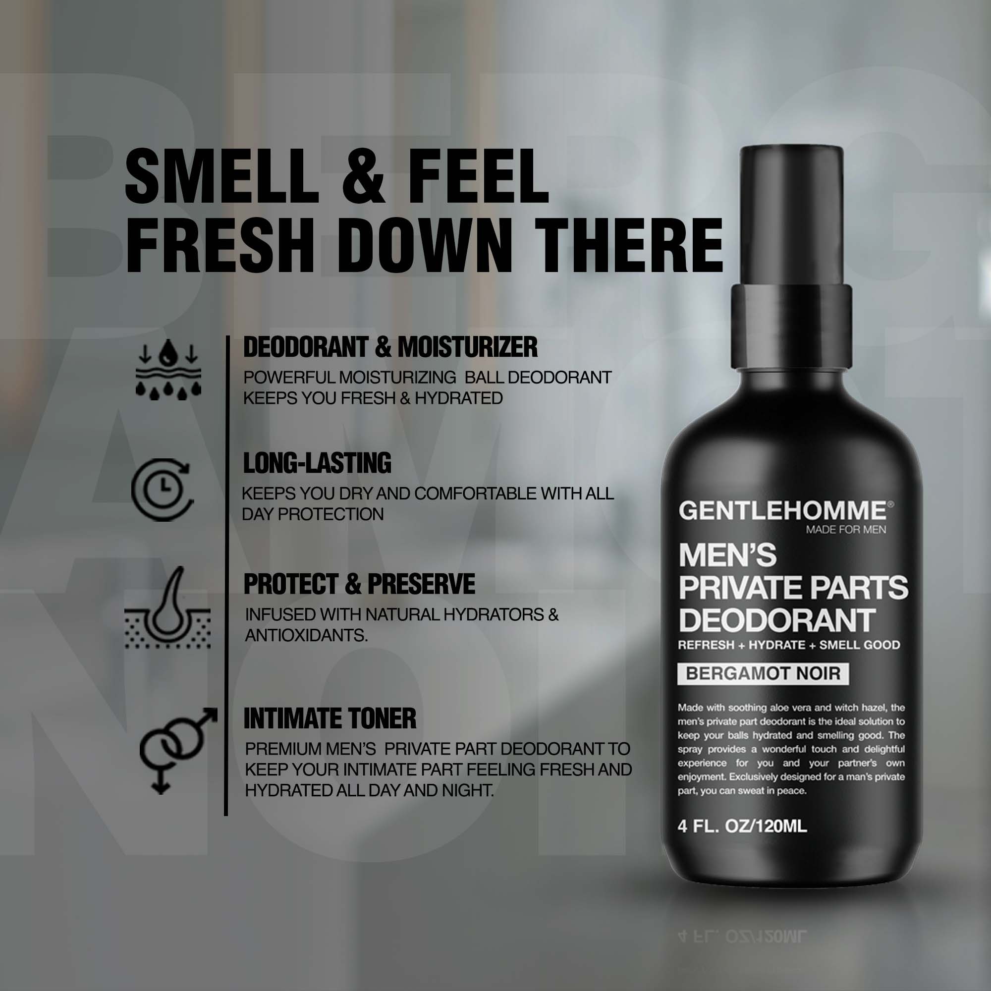 Balls Spray - Bergamot Noir - Pileggi on the Square Salon Powered by Gatto Salon Group