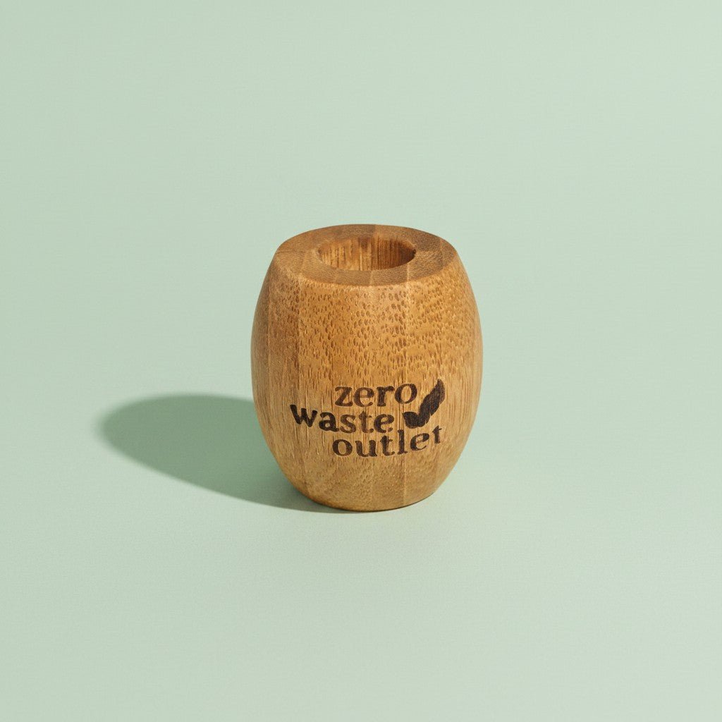 Bamboo Toothbrush Stand - single holder
