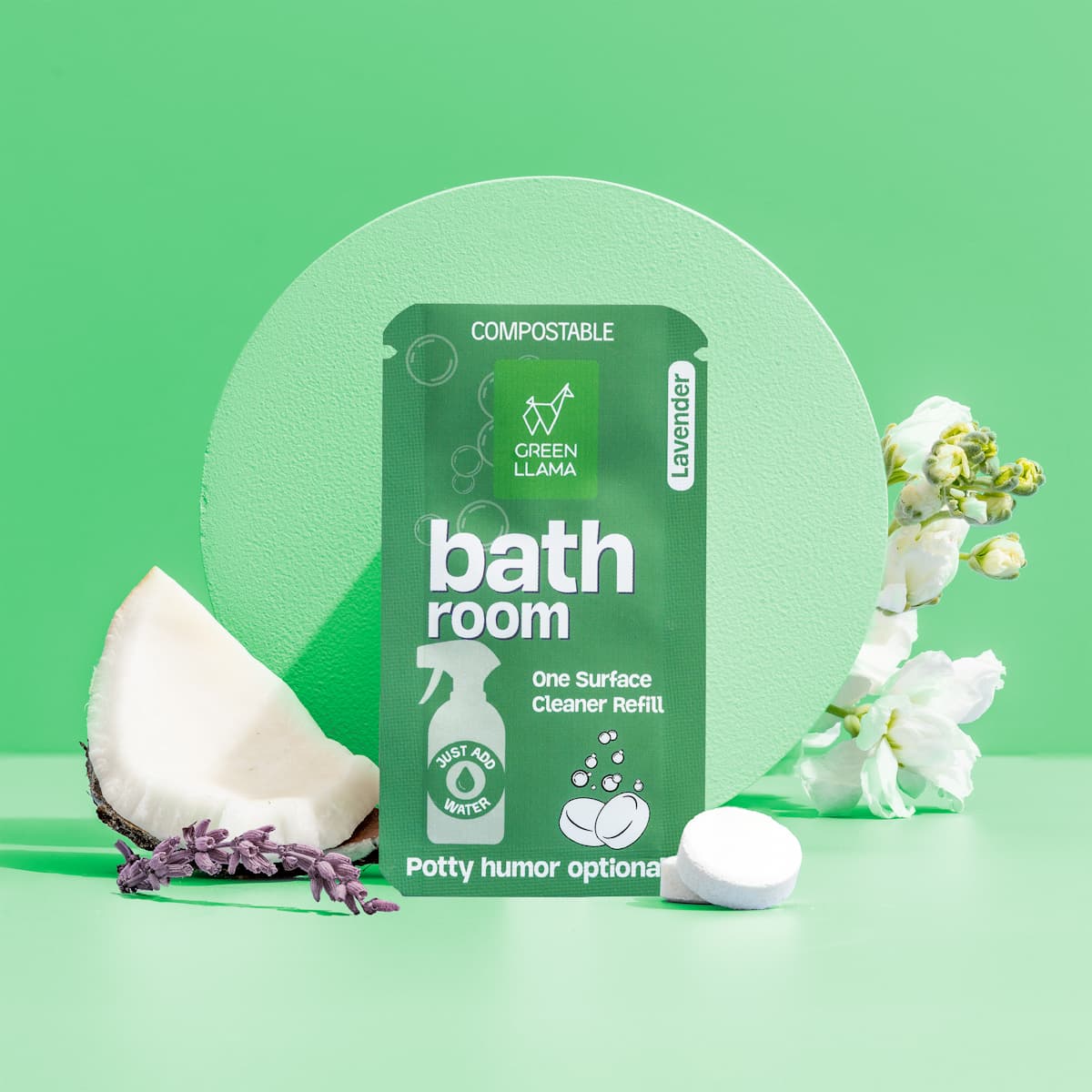Bathroom Spray Glass Bottle Cleaning Kit with Lavender - Pileggi on the Square Salon Powered by Gatto Salon Group