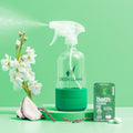 Bathroom Spray Glass Bottle Cleaning Kit with Lavender - Pileggi on the Square Salon Powered by Gatto Salon Group