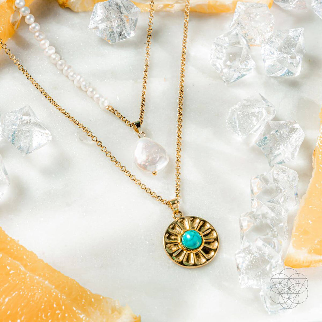Blissful Balance Necklace Set﻿ - Pileggi on the Square Salon Powered by Gatto Salon Group