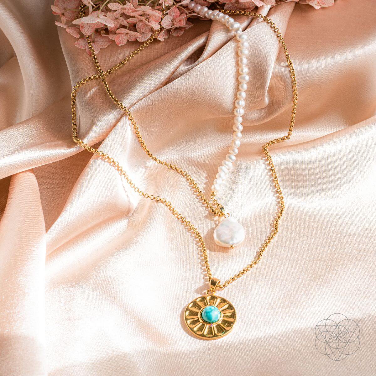 Blissful Balance Necklace Set﻿ - Pileggi on the Square Salon Powered by Gatto Salon Group