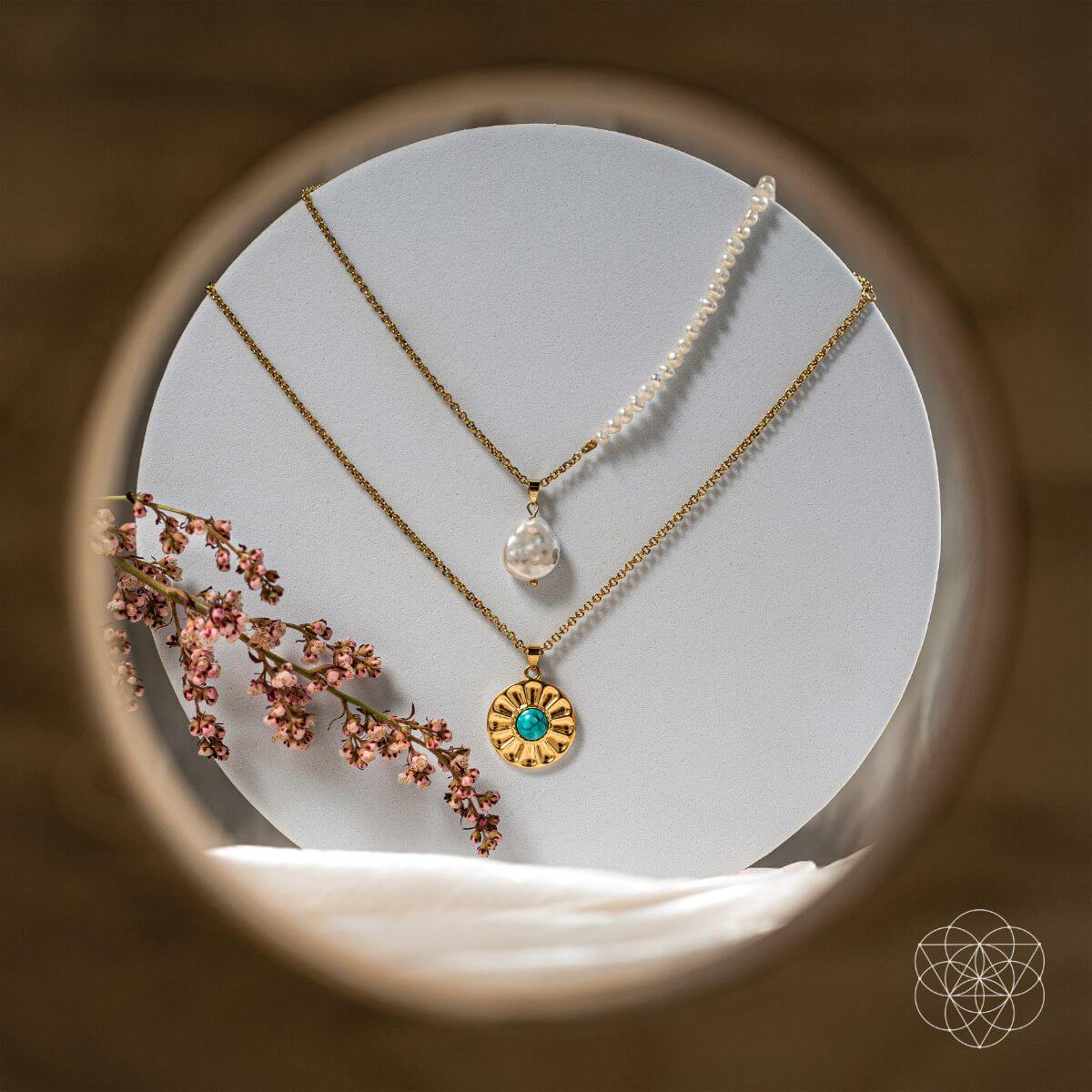 Blissful Balance Necklace Set﻿ - Pileggi on the Square Salon Powered by Gatto Salon Group
