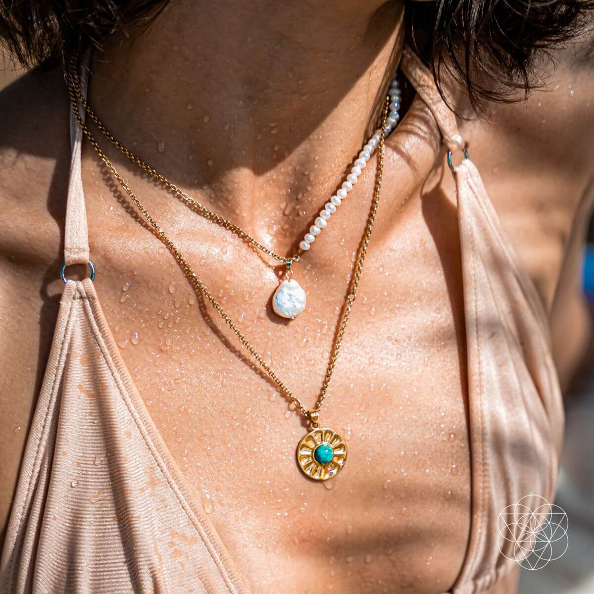 Blissful Balance Necklace Set﻿ - Pileggi on the Square Salon Powered by Gatto Salon Group