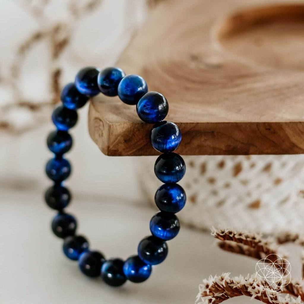 Blue Tiger’s Eye Bracelet - Pileggi on the Square Salon Powered by Gatto Salon Group