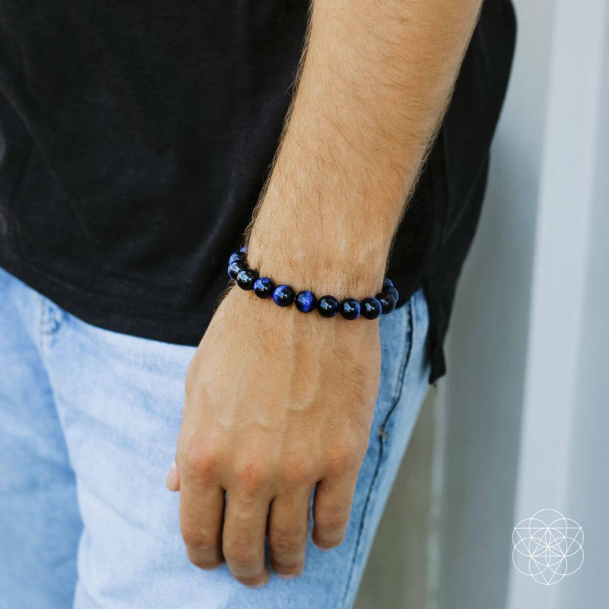 Blue Tiger’s Eye Bracelet - Pileggi on the Square Salon Powered by Gatto Salon Group