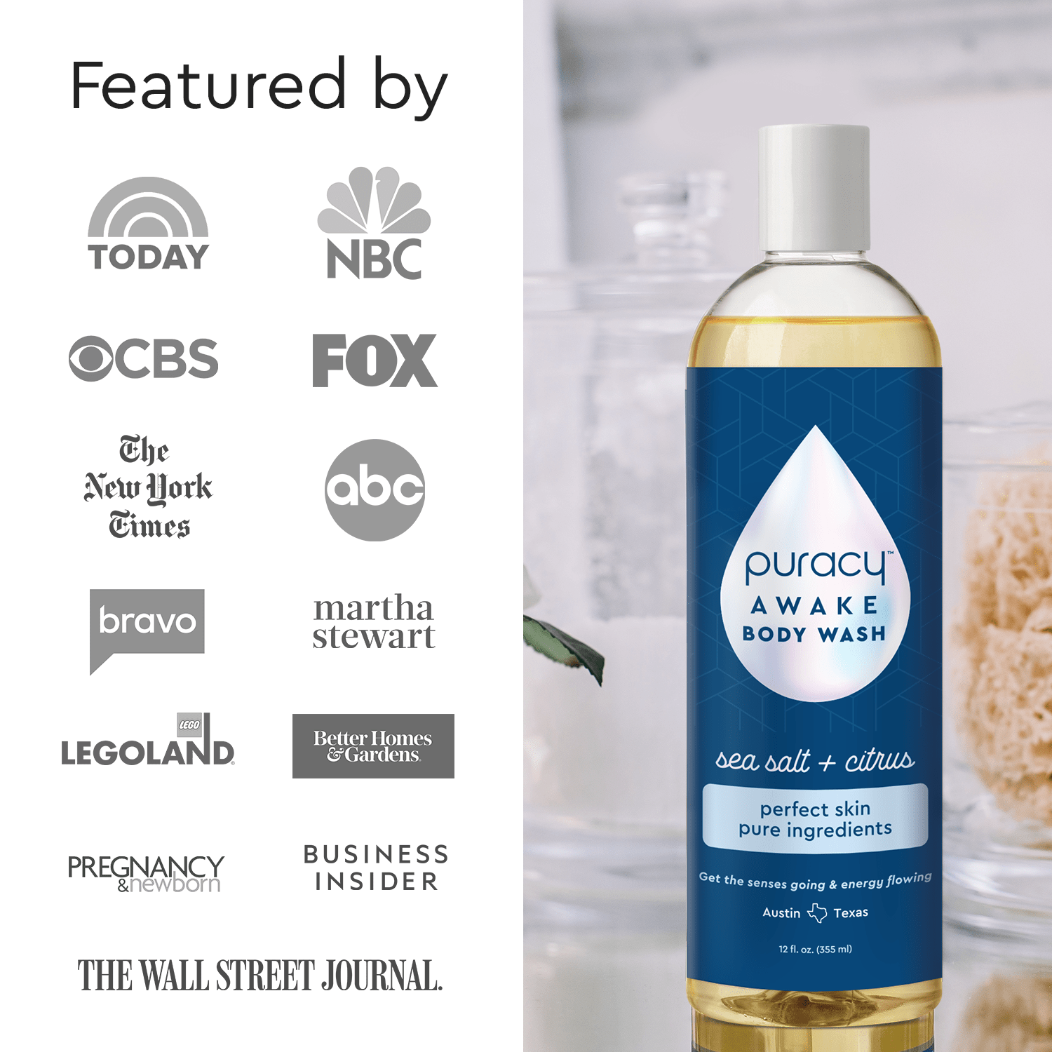 Body Wash (Acidified, PH Balanced) - Pileggi on the Square Salon Powered by Gatto Salon Group