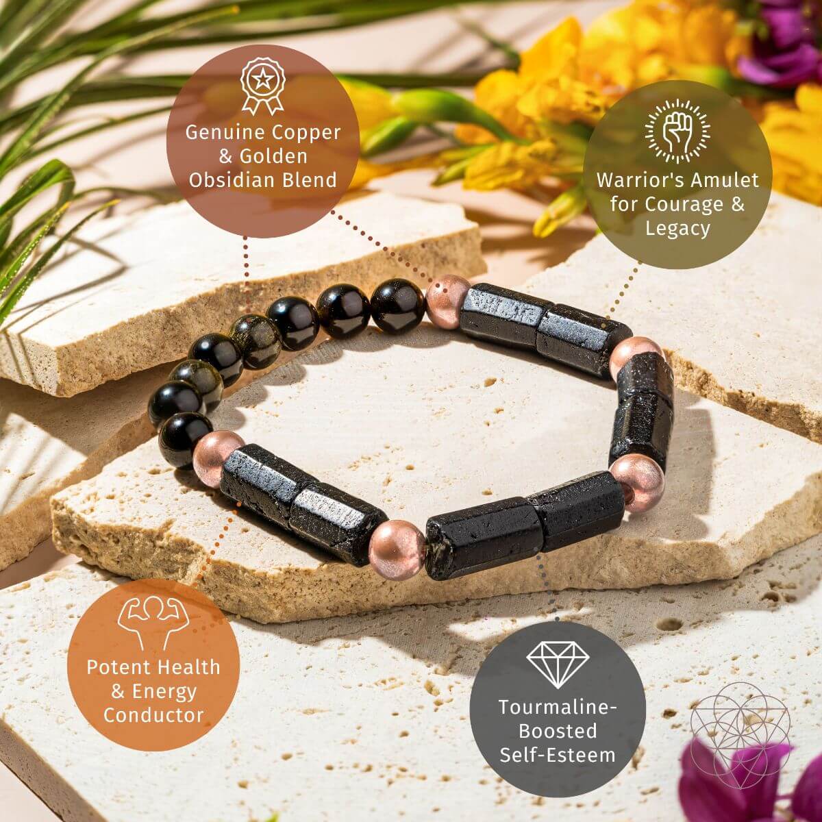 Born to Thrive - Copper Bracelet of Power - Pileggi on the Square Salon Powered by Gatto Salon Group