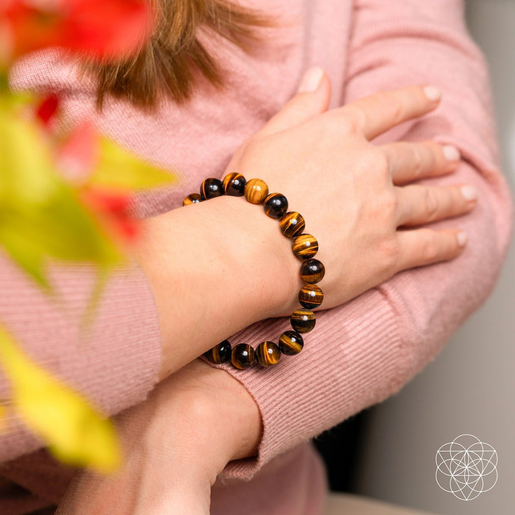 Built to Win – 7A Grade Tiger’s Eye Bracelet - Pileggi on the Square Salon Powered by Gatto Salon Group