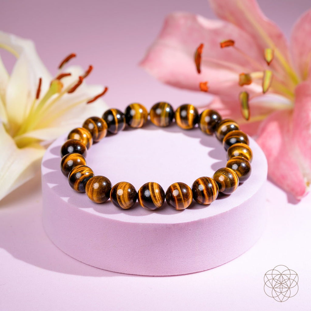 Built to Win – 7A Grade Tiger’s Eye Bracelet - Pileggi on the Square Salon Powered by Gatto Salon Group