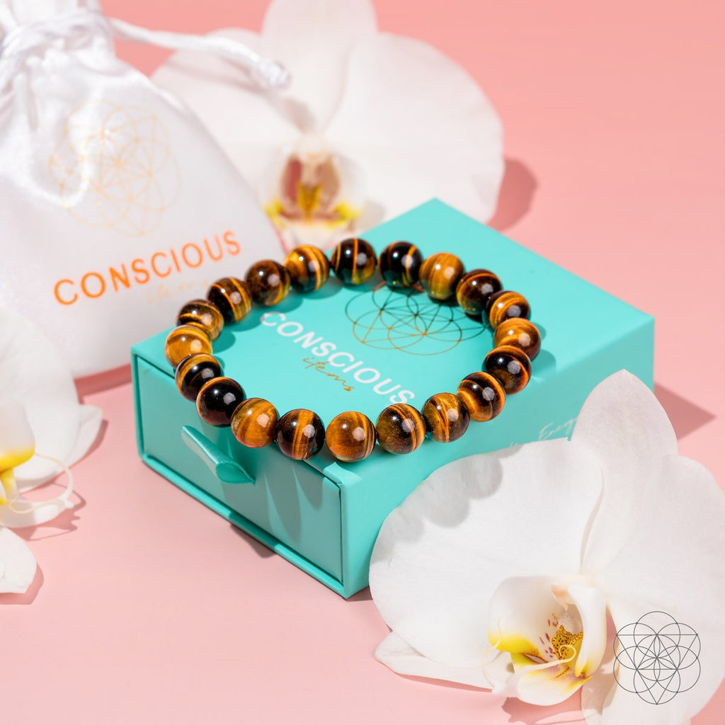 Built to Win – 7A Grade Tiger’s Eye Bracelet - Pileggi on the Square Salon Powered by Gatto Salon Group
