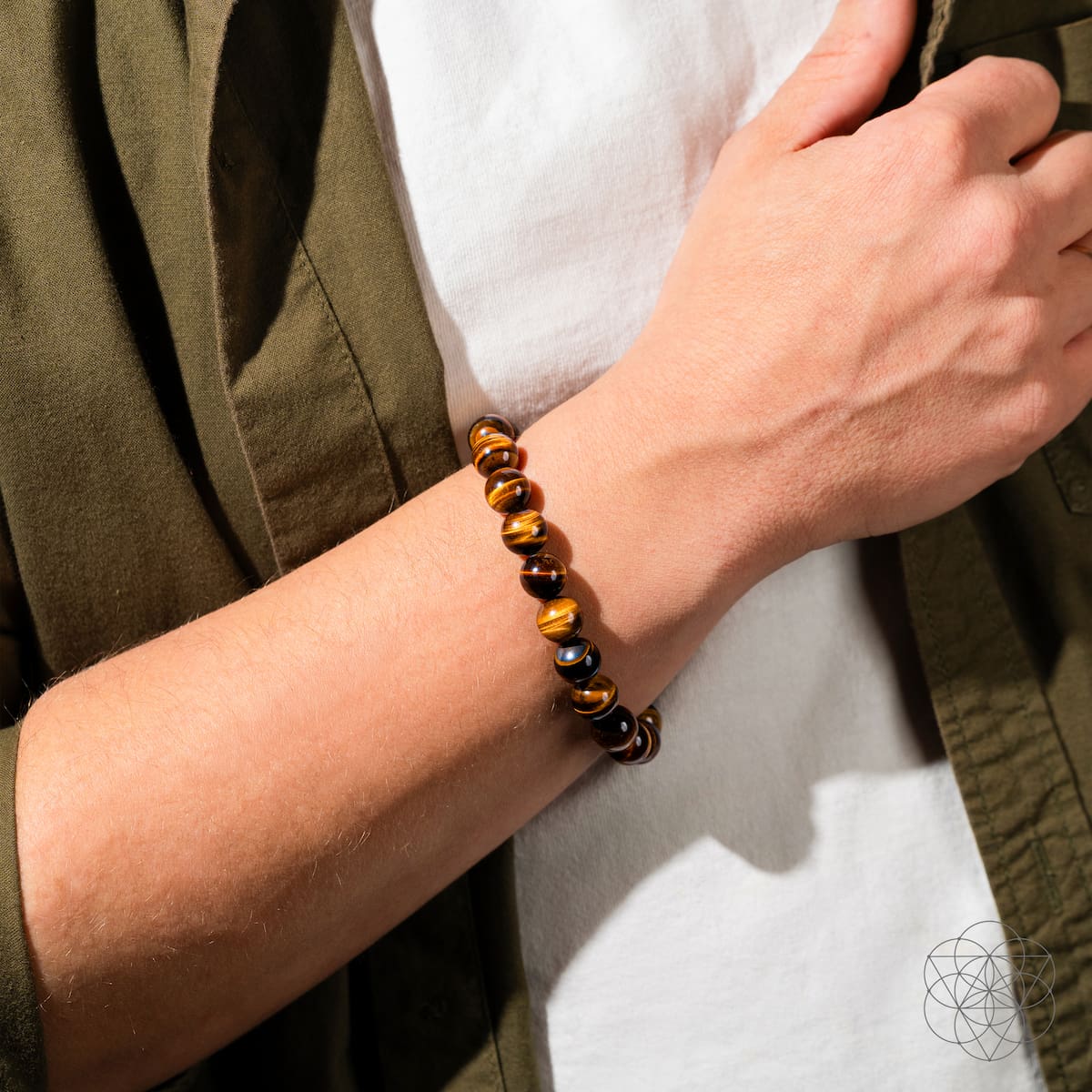 Built to Win – 7A Grade Tiger’s Eye Bracelet - Pileggi on the Square Salon Powered by Gatto Salon Group