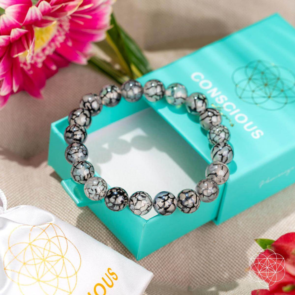 Calm in the Chaos - River Agate Bracelet - Pileggi on the Square Salon Powered by Gatto Salon Group