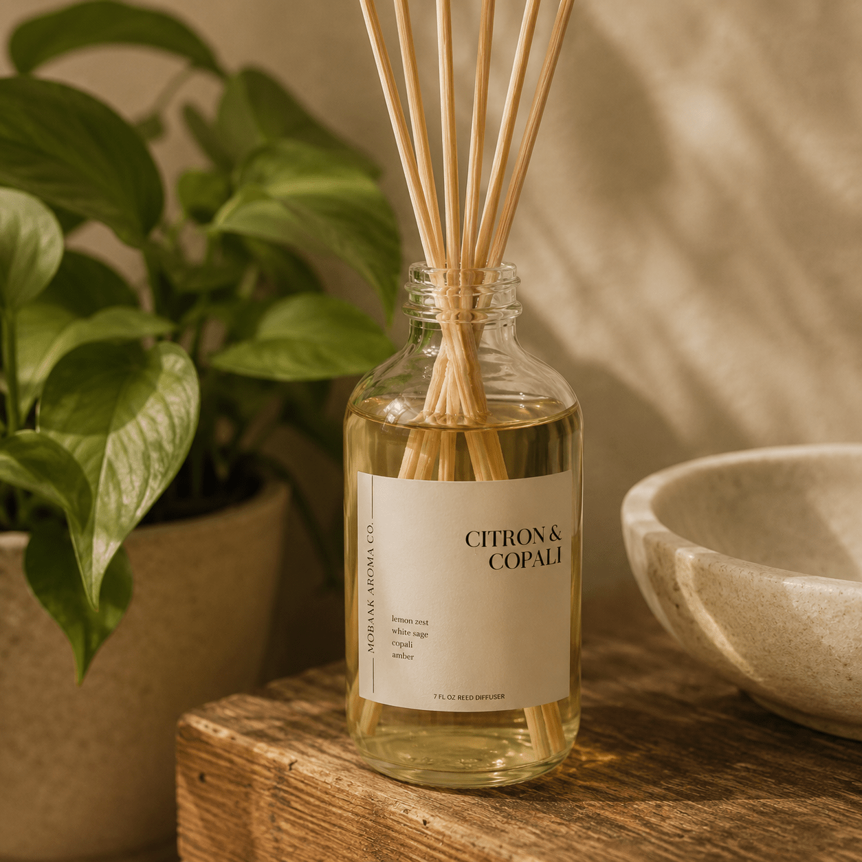 Citron + Copali Reed Diffuser - Pileggi on the Square Salon Powered by Gatto Salon Group