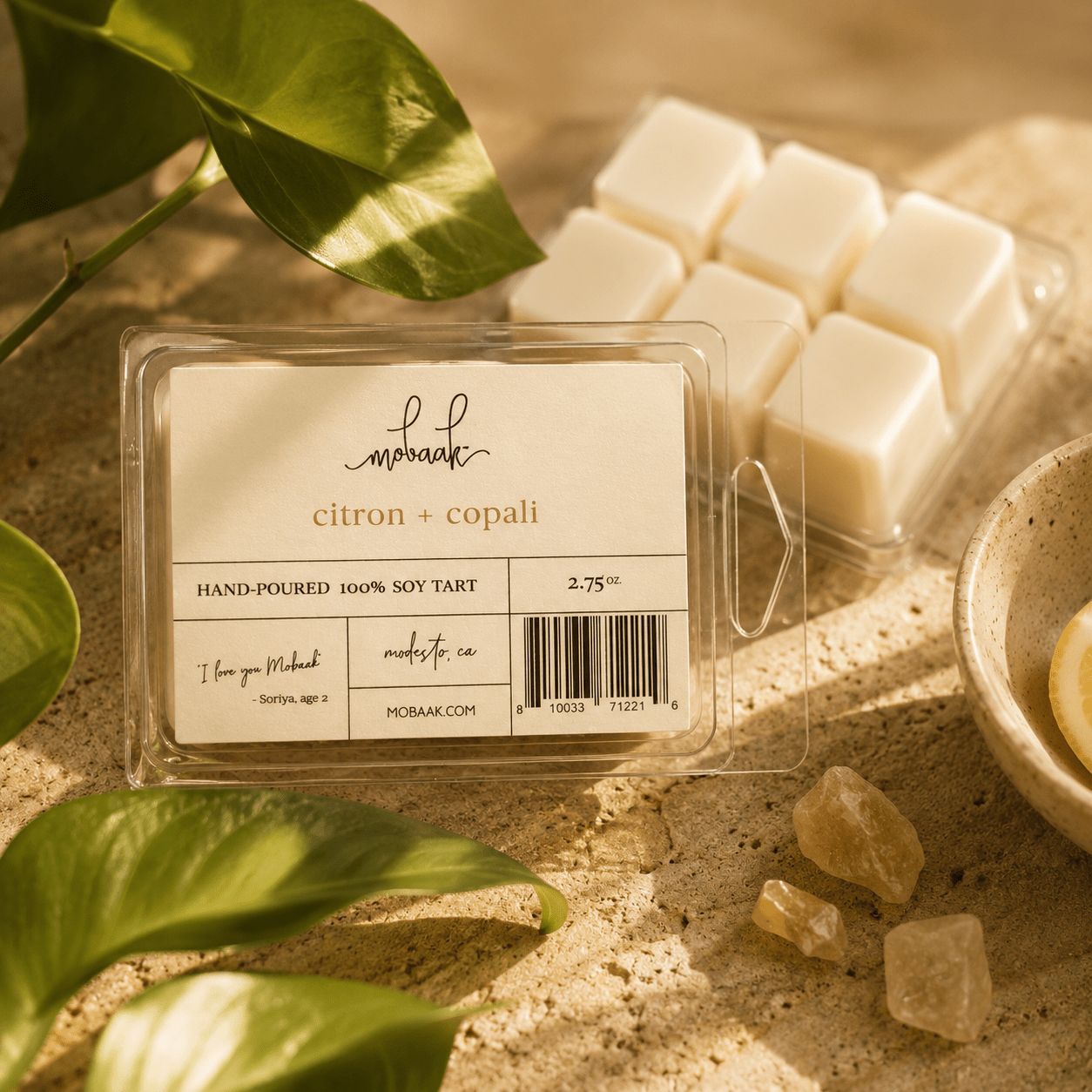 Citron + Copali Wickless Tart - Pileggi on the Square Salon Powered by Gatto Salon Group