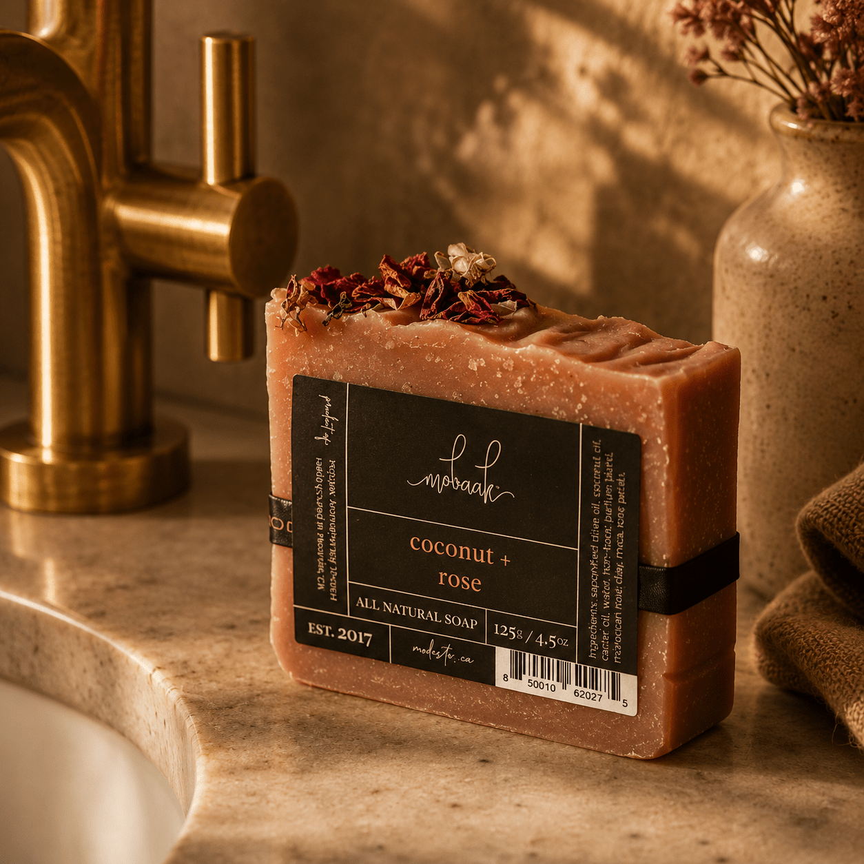 Coconut + Rose All Natural Soap - Pileggi on the Square Salon Powered by Gatto Salon Group
